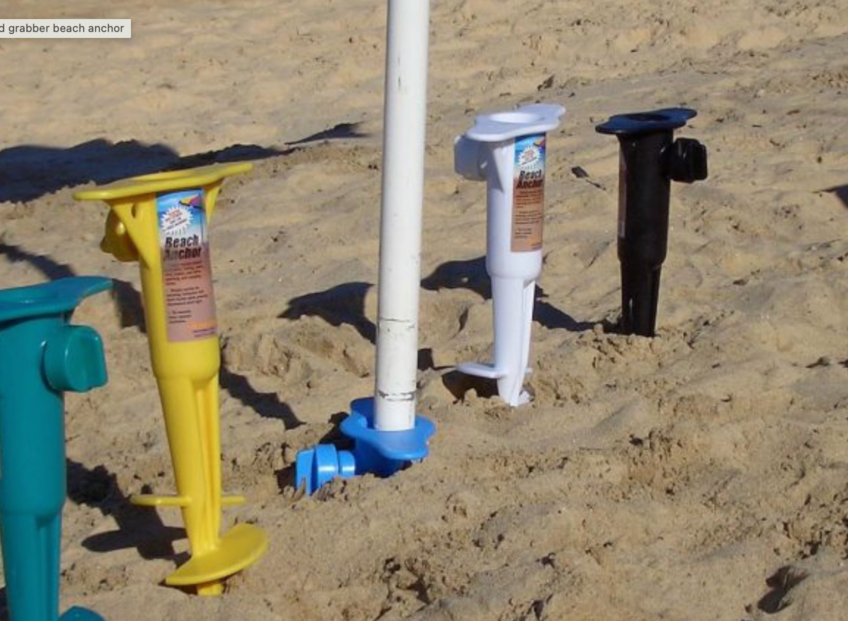Beach Umbrella Sand Anchor - Sand Grabber