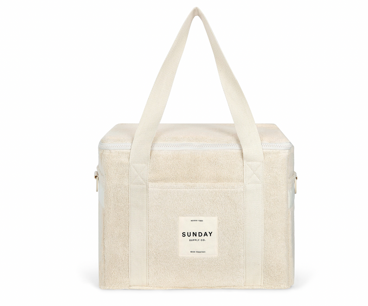 Sunday Supply Co. Beach Towelling Cooler Bag- Dunes