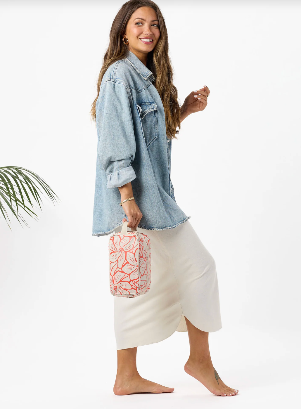 Aloha Collection Backyard Dopp Kit - Red Haute & Sandstone