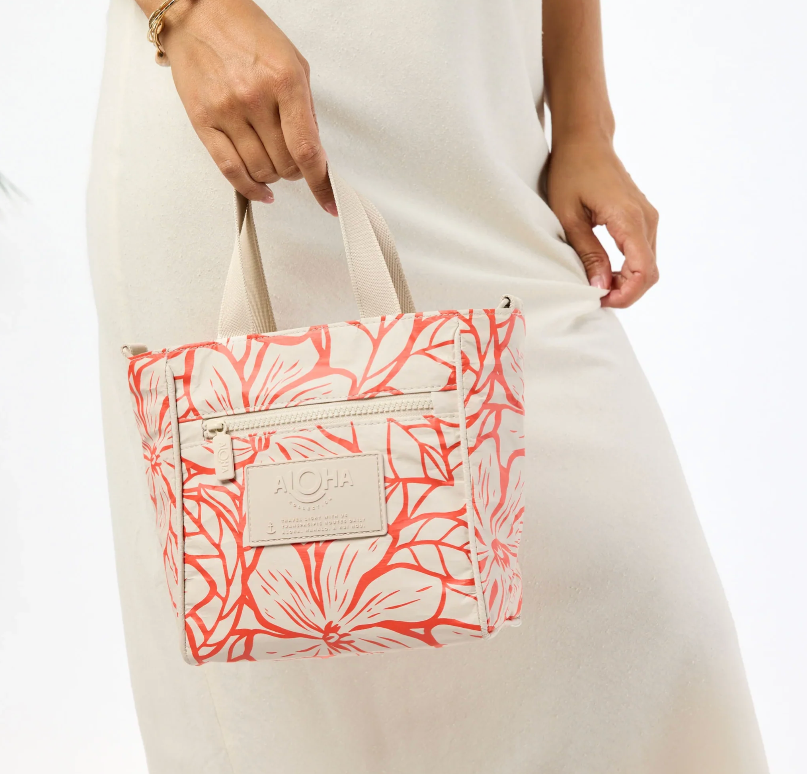 Aloha Collection Backyard Crossbody - Red Haute & Sandstone