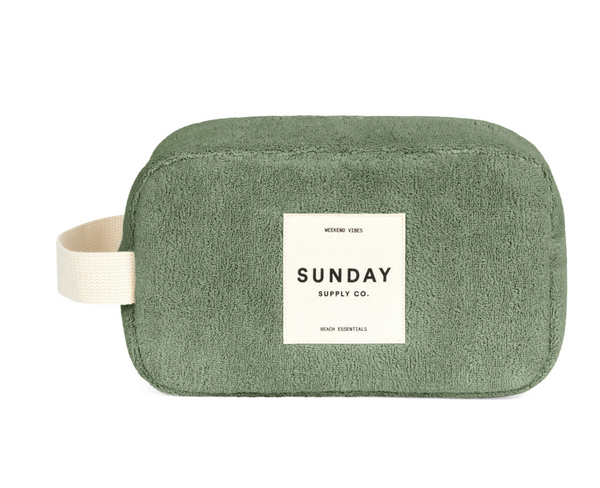 Sunday Supply Co.Towelling Accessories Pouch - Tallow
