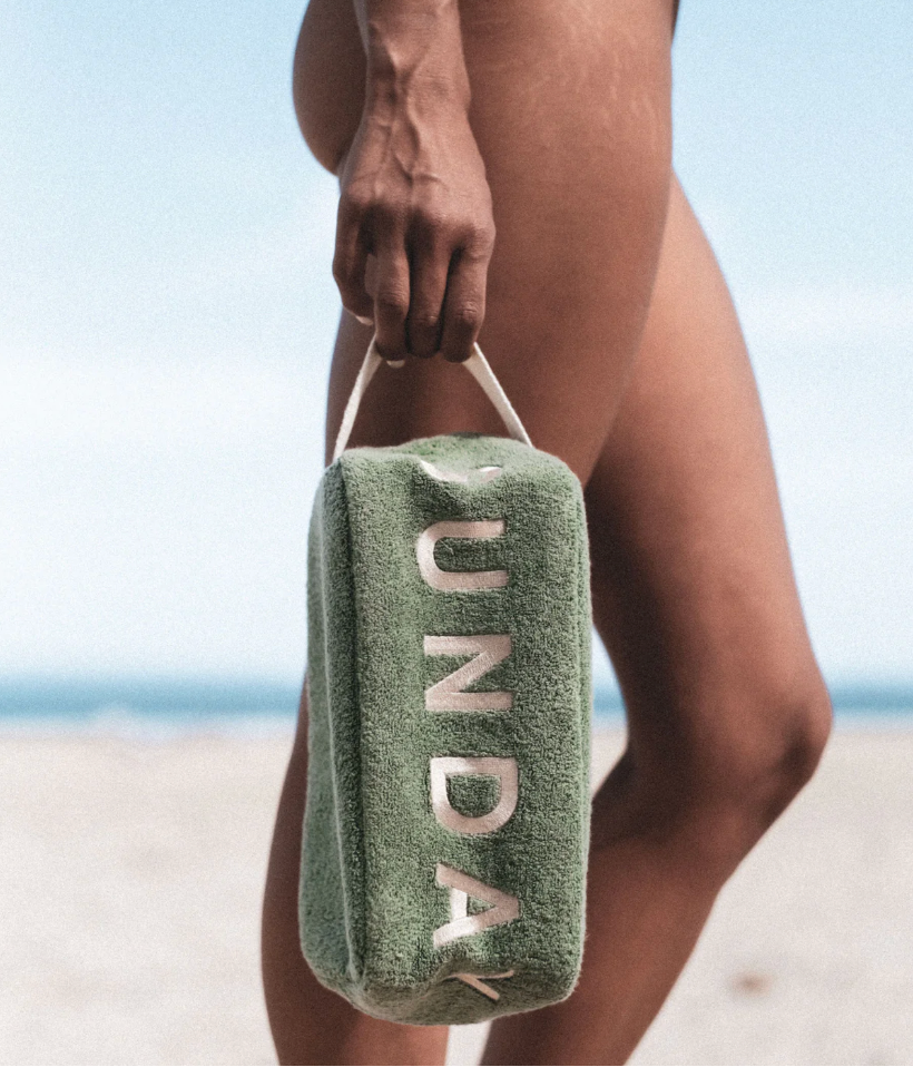 Sunday Supply Co.Towelling Accessories Pouch - Tallow
