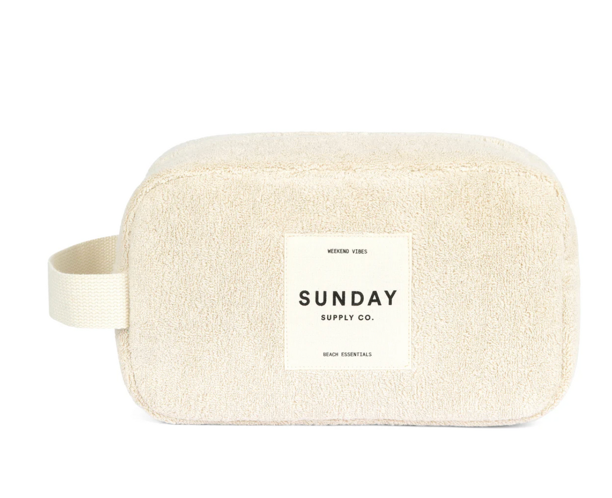 Sunday Supply Co.Towelling Accessories Pouch - Dunes