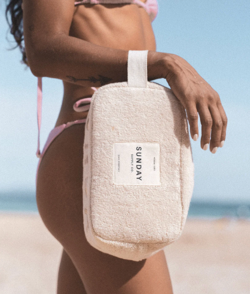 Sunday Supply Co.Towelling Accessories Pouch - Dunes