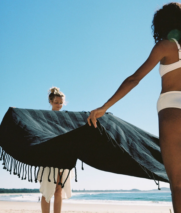 Sunday Supply Co.  Beach Blanket- Black Rock