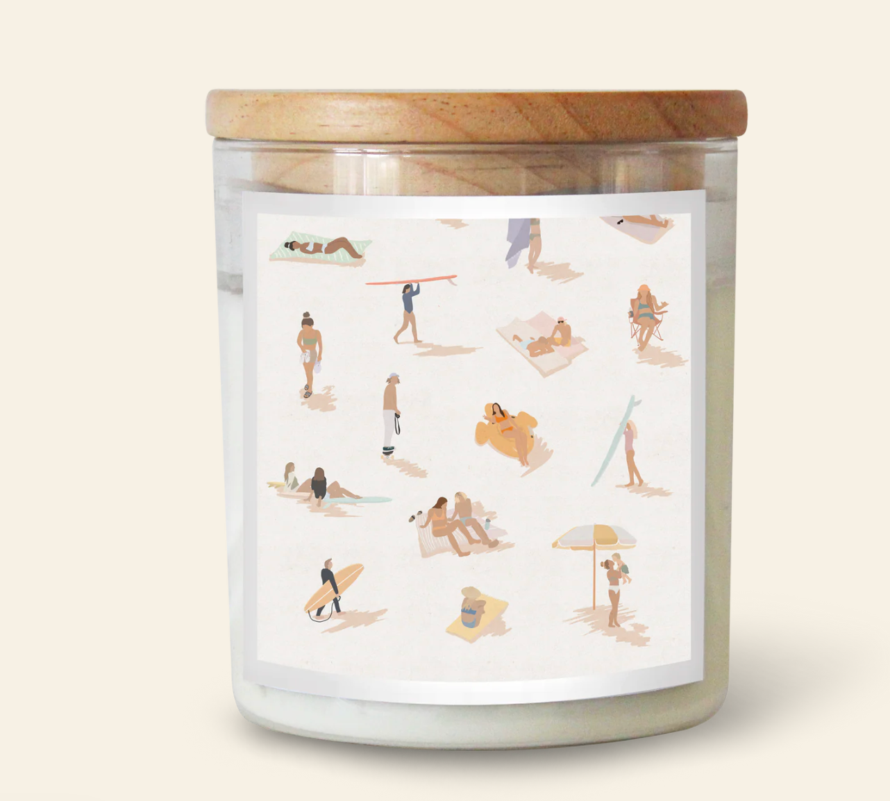 The CommonFolk Collective Soul Candle - Beach From Above 600gm