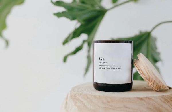 The CommonFolk Collective Dictionary Meaning Candle -  Sea 260gm