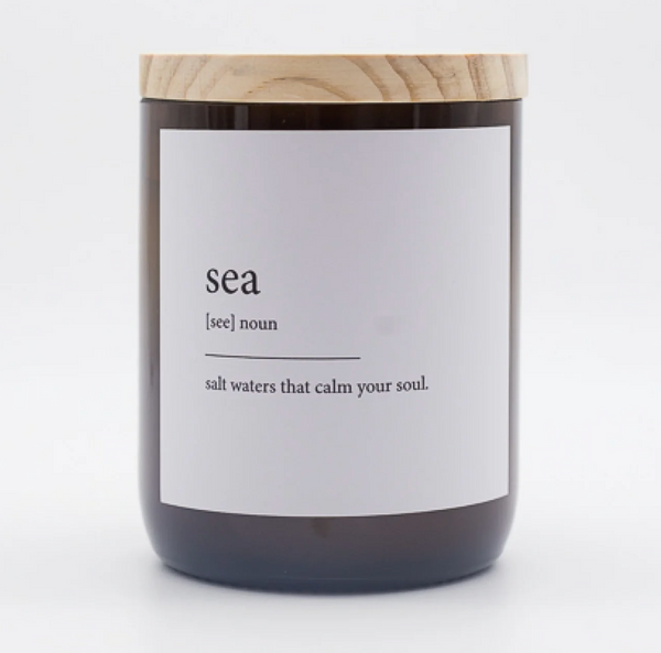 The CommonFolk Collective Dictionary Meaning Candle -  Sea 260gm