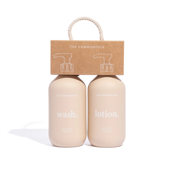 The CommonFolk Collective Keep it Simple Wash & Lotion - Nude Coconut & Lime