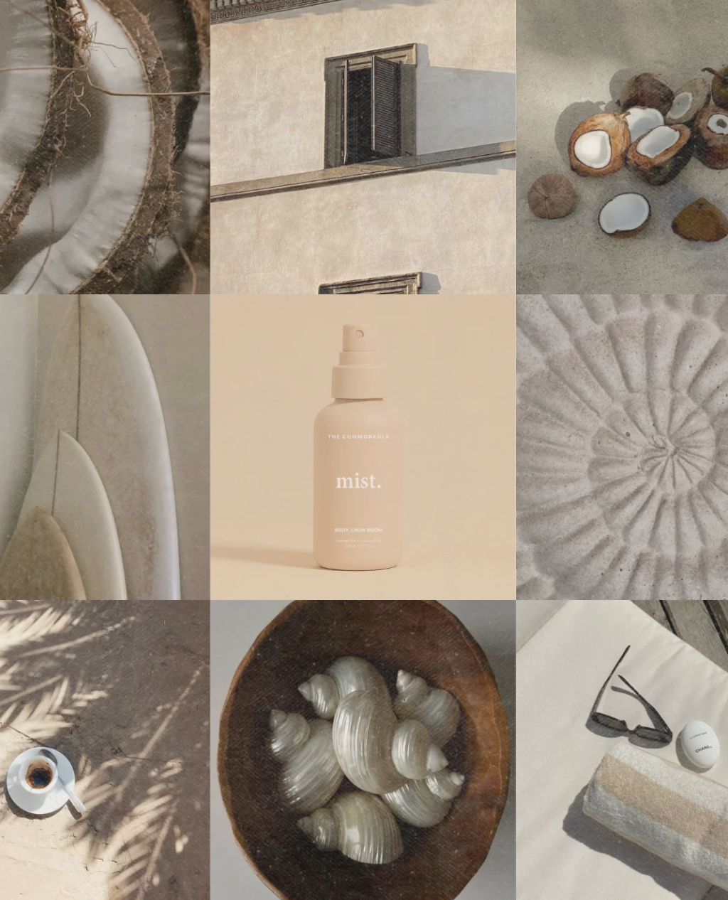 The CommonFolk Collective Everything Mist -  Byron Bay Almond Milk & Coconut Milk