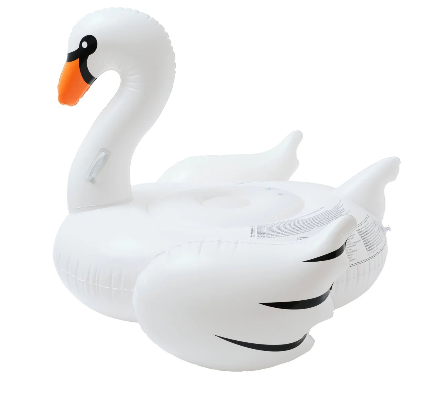 SunnyLife  Resort Original Luxe Ride-On  -Swan White on White