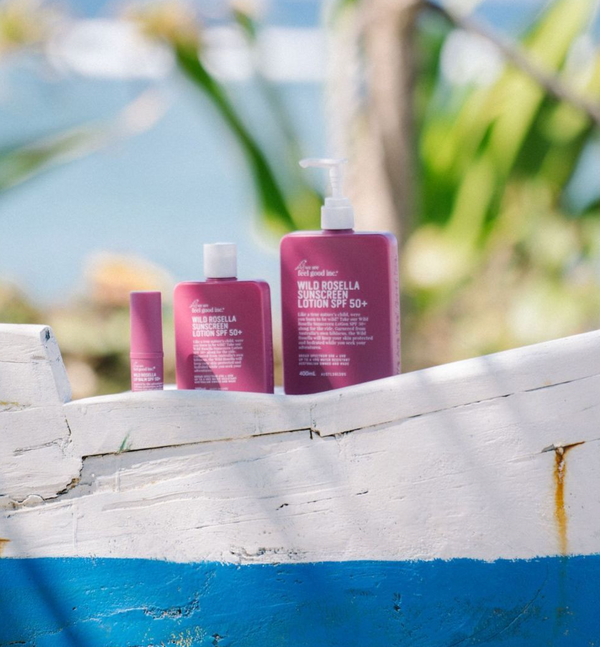 We Are Feel Good Sunscreen SPF50+-Wild Rosella 400ml