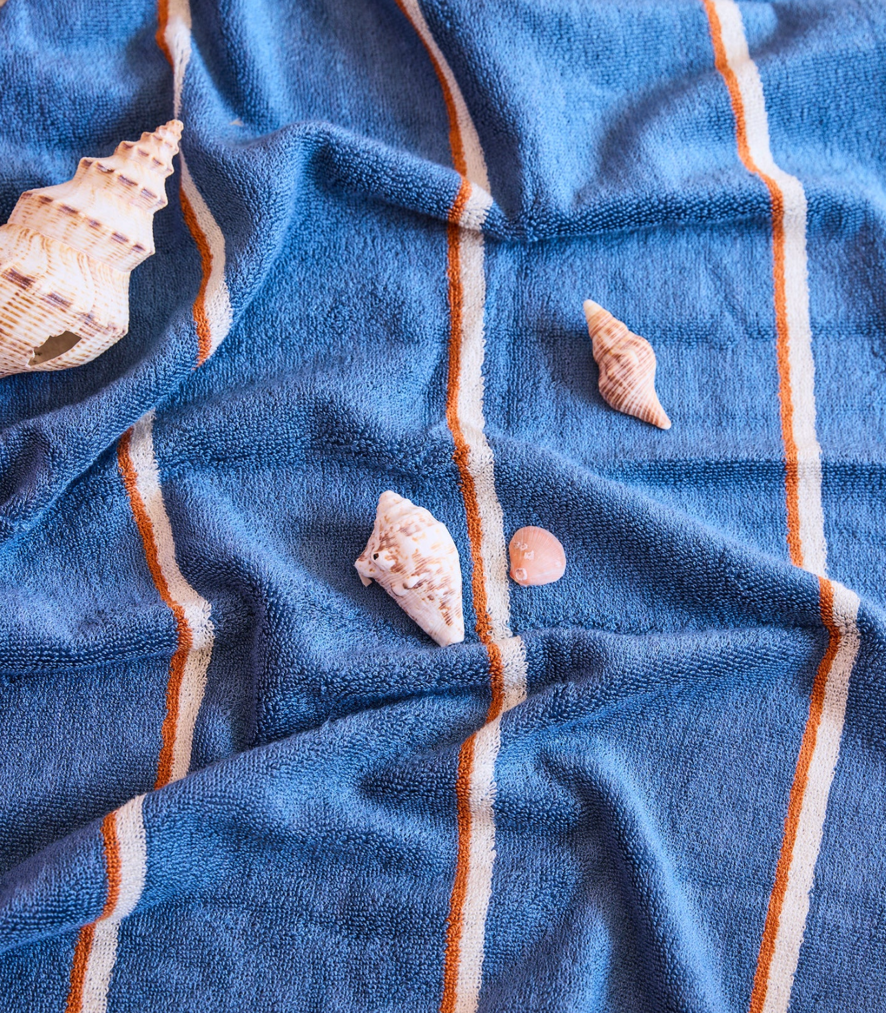 Kip&Co Bamboo Terry Beach Towel - Blue Lagoon