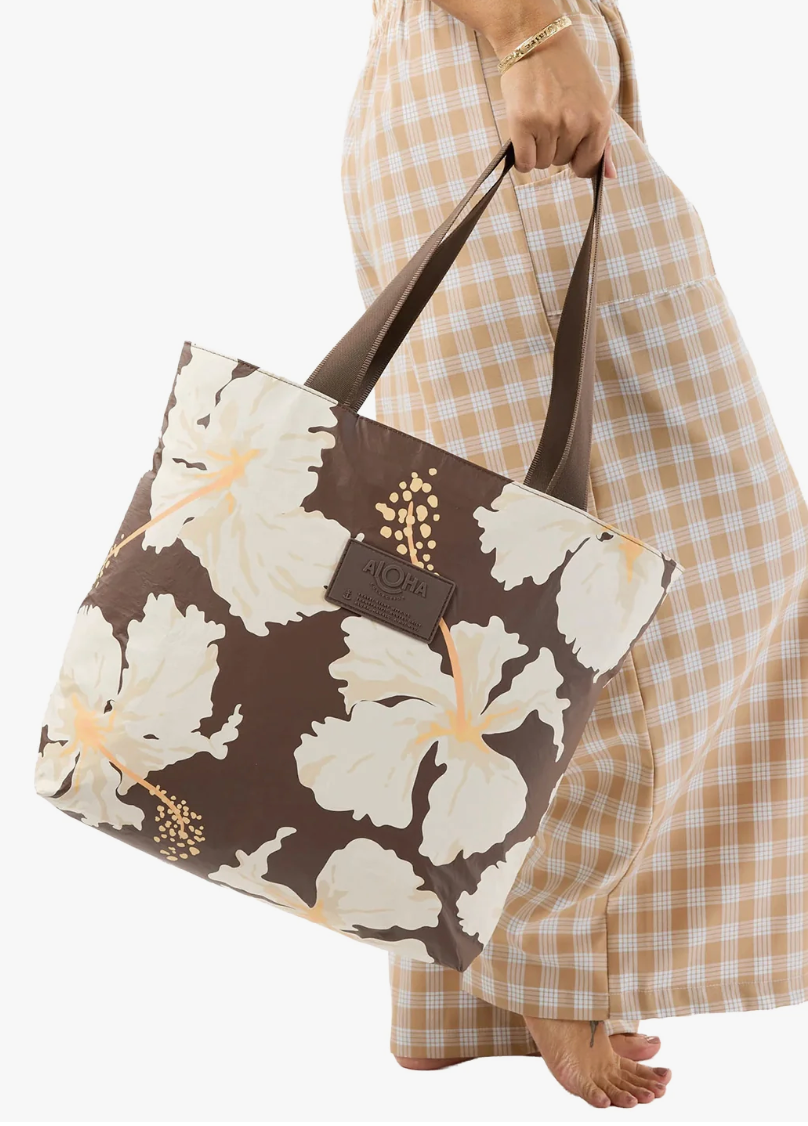 Aloha Collection Tahaa Day Tripper Tote  - Coconut