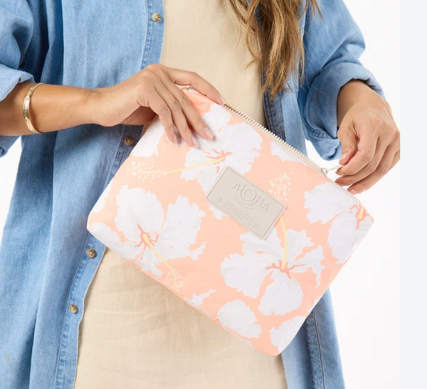 Aloha Collection Tahaa Mid Pouch - Peachy