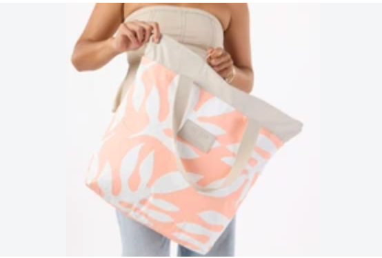 Aloha Collection Ola Day Tripper Tote- Peachy