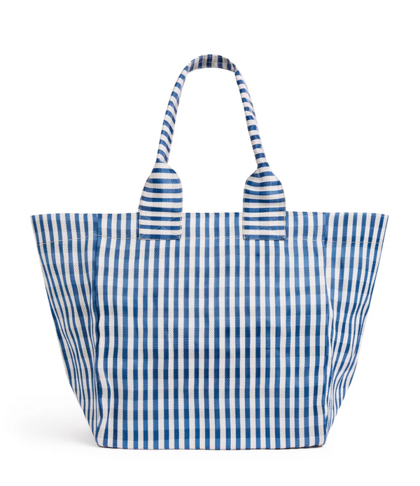 Eau Bags Grand Tote - Bleu Plaid