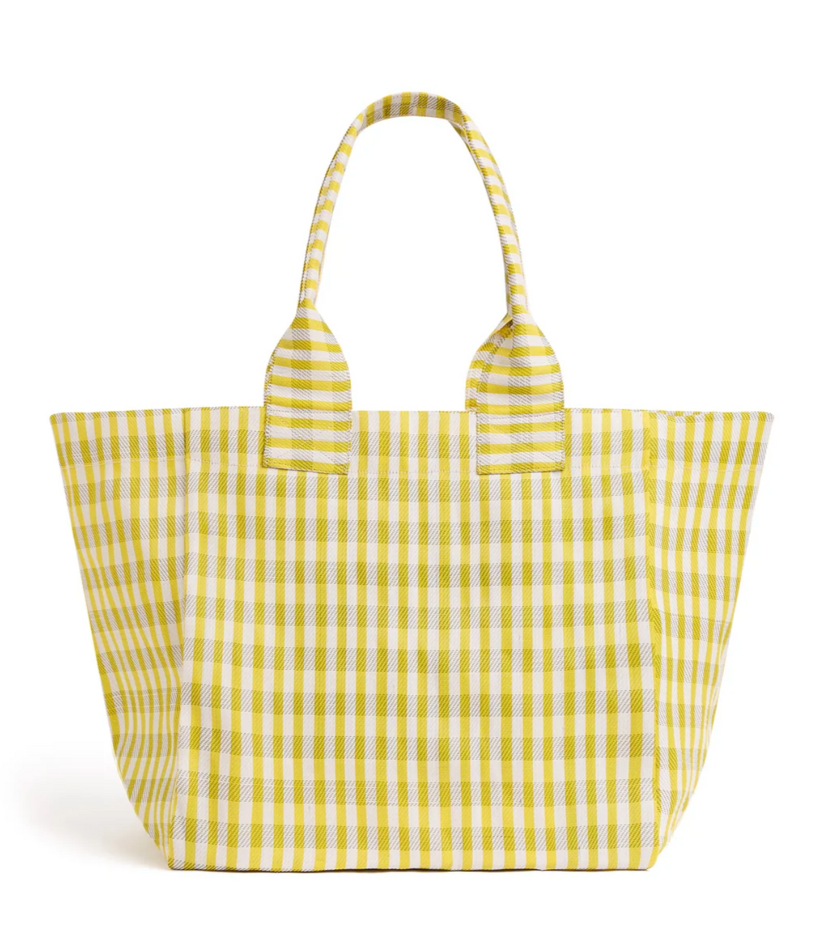 Eau Bags Grand Tote - Jaune Plaid