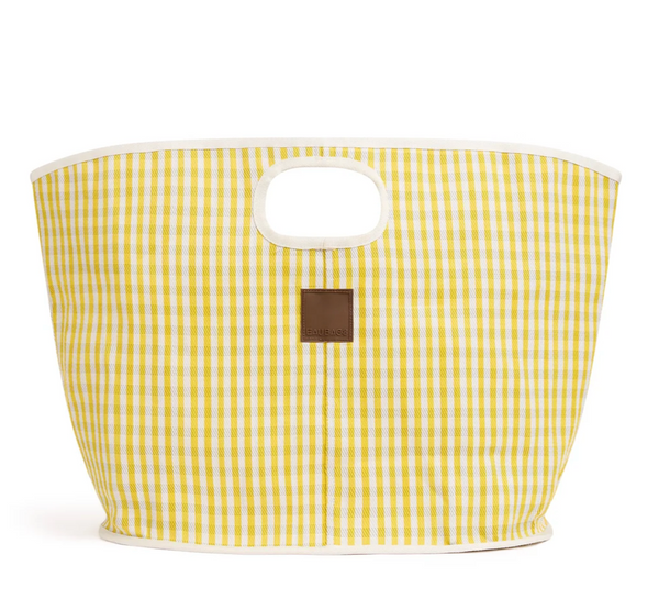 Eau Bags Grand Bucket - Jaune Plaid