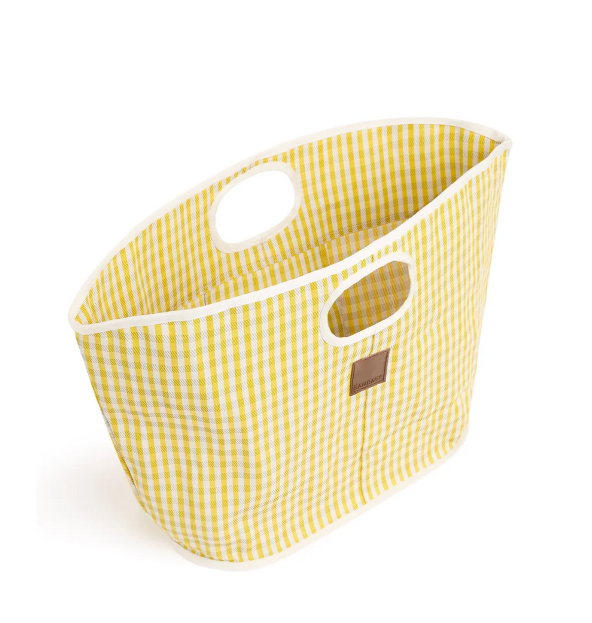 Eau Bags Grand Bucket - Jaune Plaid