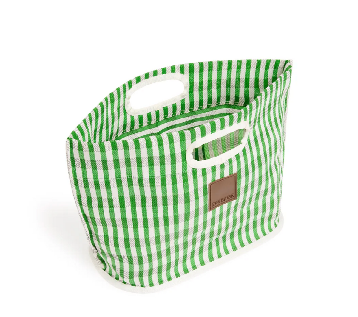 Eau Bags Midi Bucket - Vert Plaid