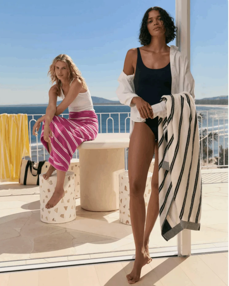 Hommey Reversible Beach Towel -Midnight