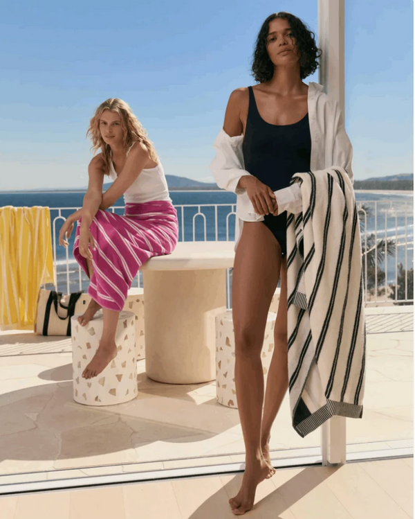 Hommey Reversible Beach Towel -Midnight