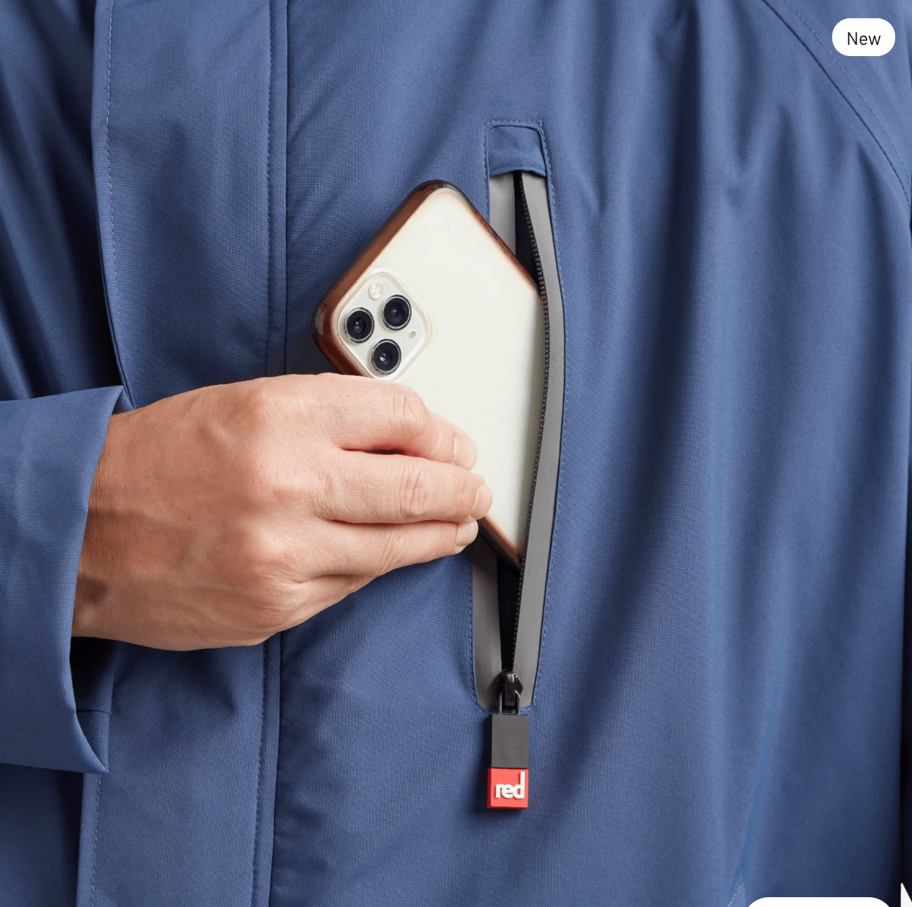 Red Paddle - Luxury Long Sleeve Waterproof Dry Change Robe - unisex - Alter Evo