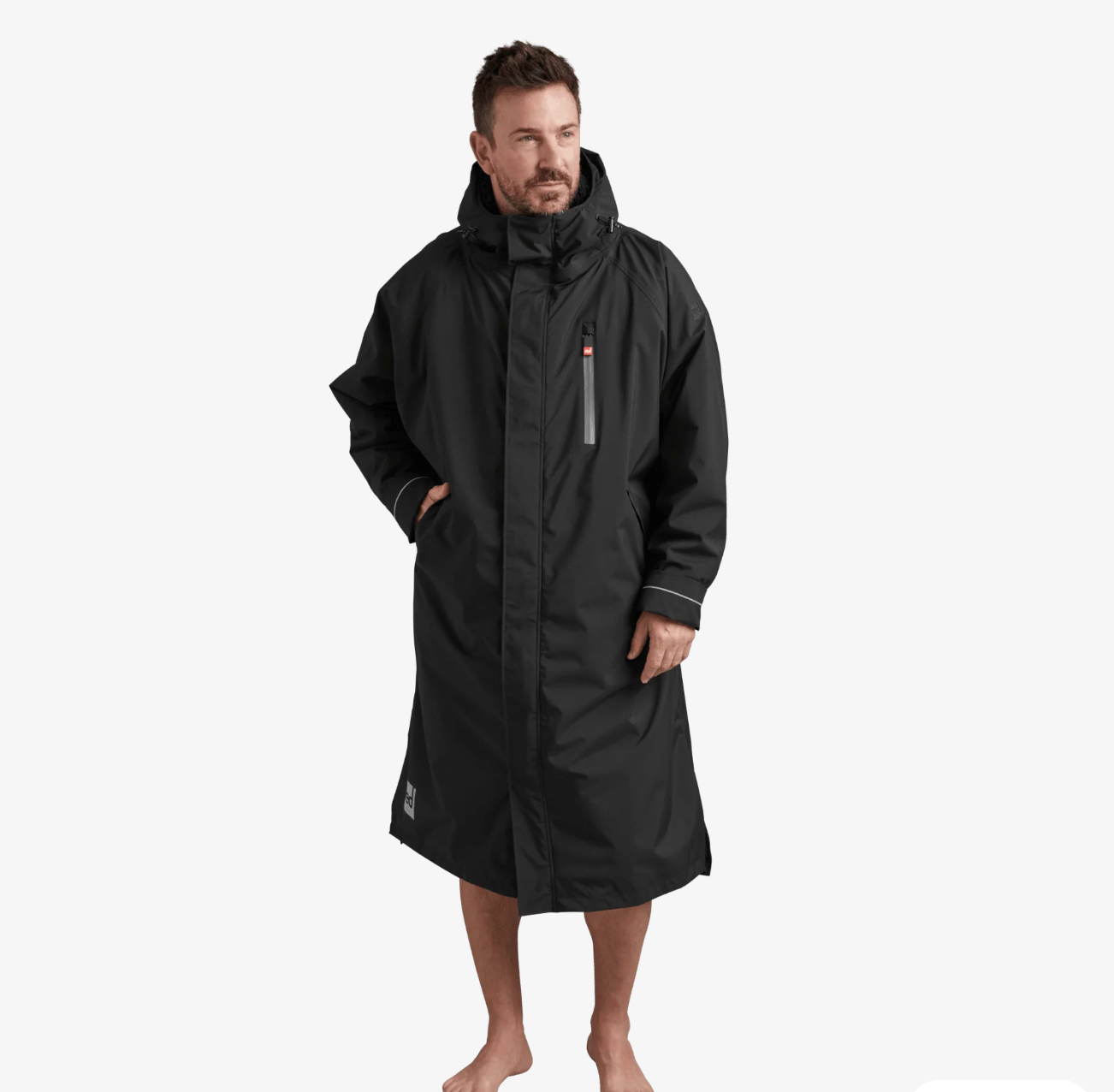 Red Paddle - Luxury Long Sleeve Waterproof Dry Change Robe - unisex - Alter Evo