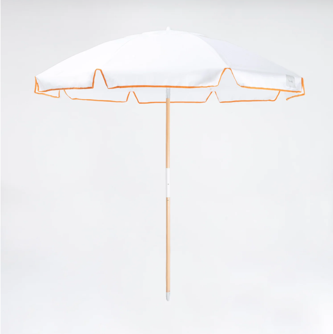 Baskk  Premium Beach Umbrella- Tangerine Orange