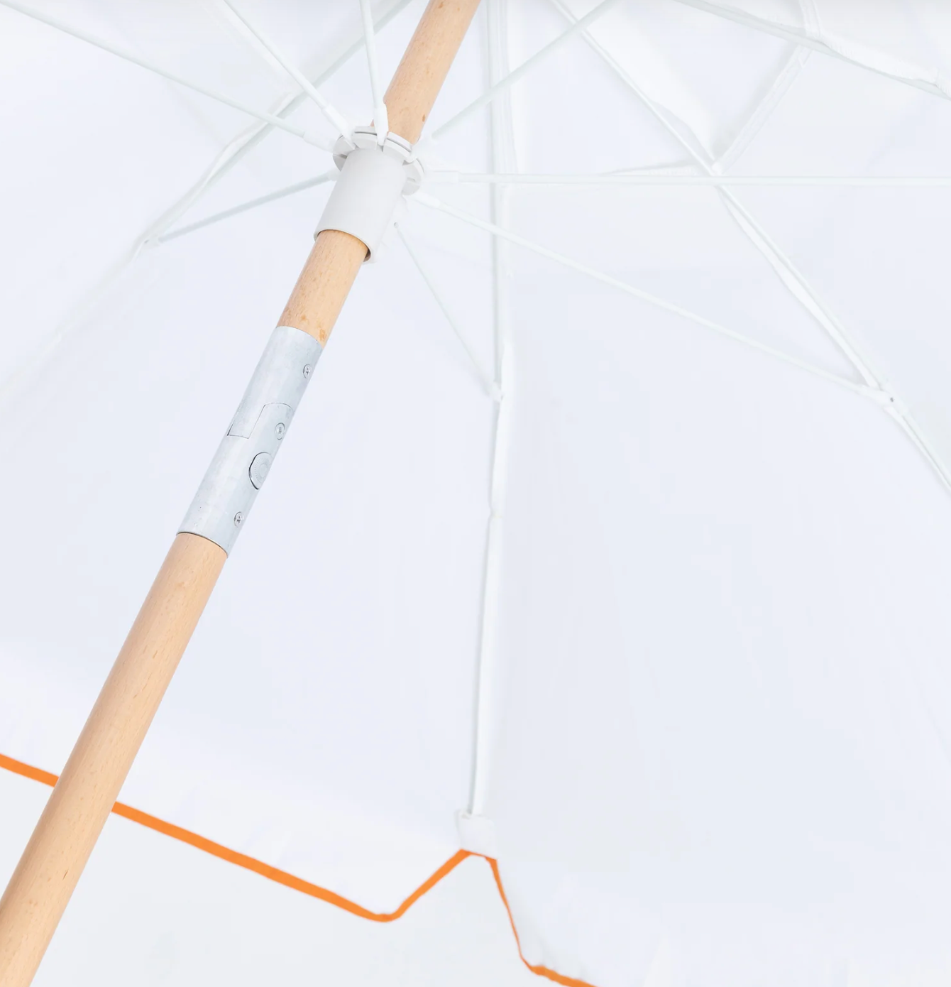 Baskk  Premium Beach Umbrella- Tangerine Orange