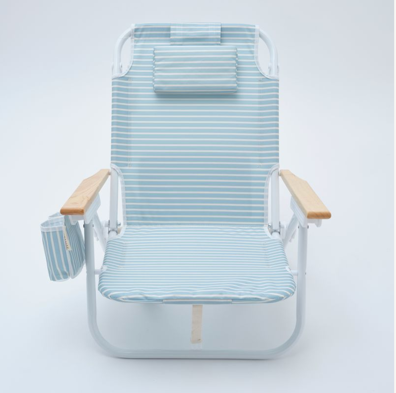 SunnyLife De Luxe Beach Chair - Lazy Days Blue Stripe
