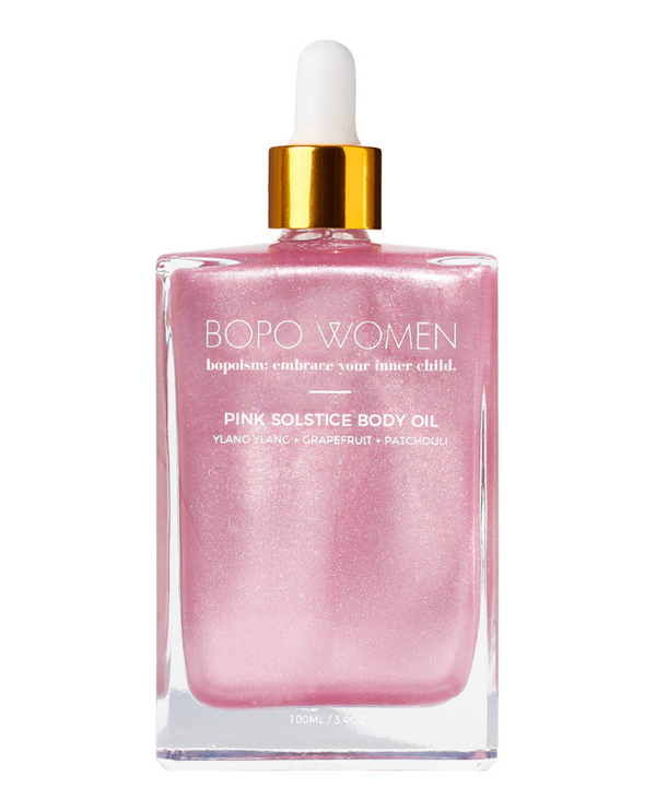 Bopo Women Beach Skin Care Body Oil - Pink Solstice