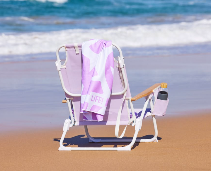 LIFE! Premium Beach Chair- Sunset Tango