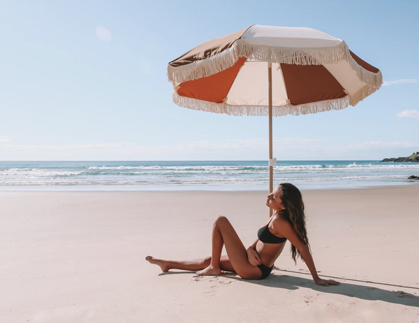 Salty Shadows Umbrella - Goldie