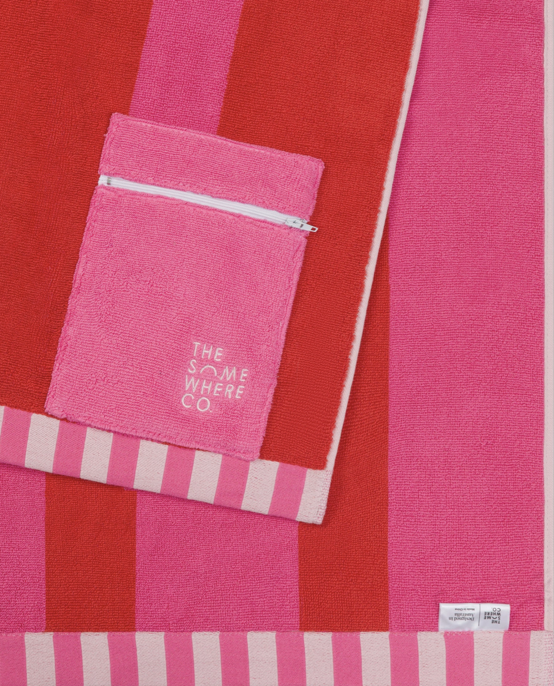 The Somewhere Co. Premium Cotton Beach Towel - Sunny Side