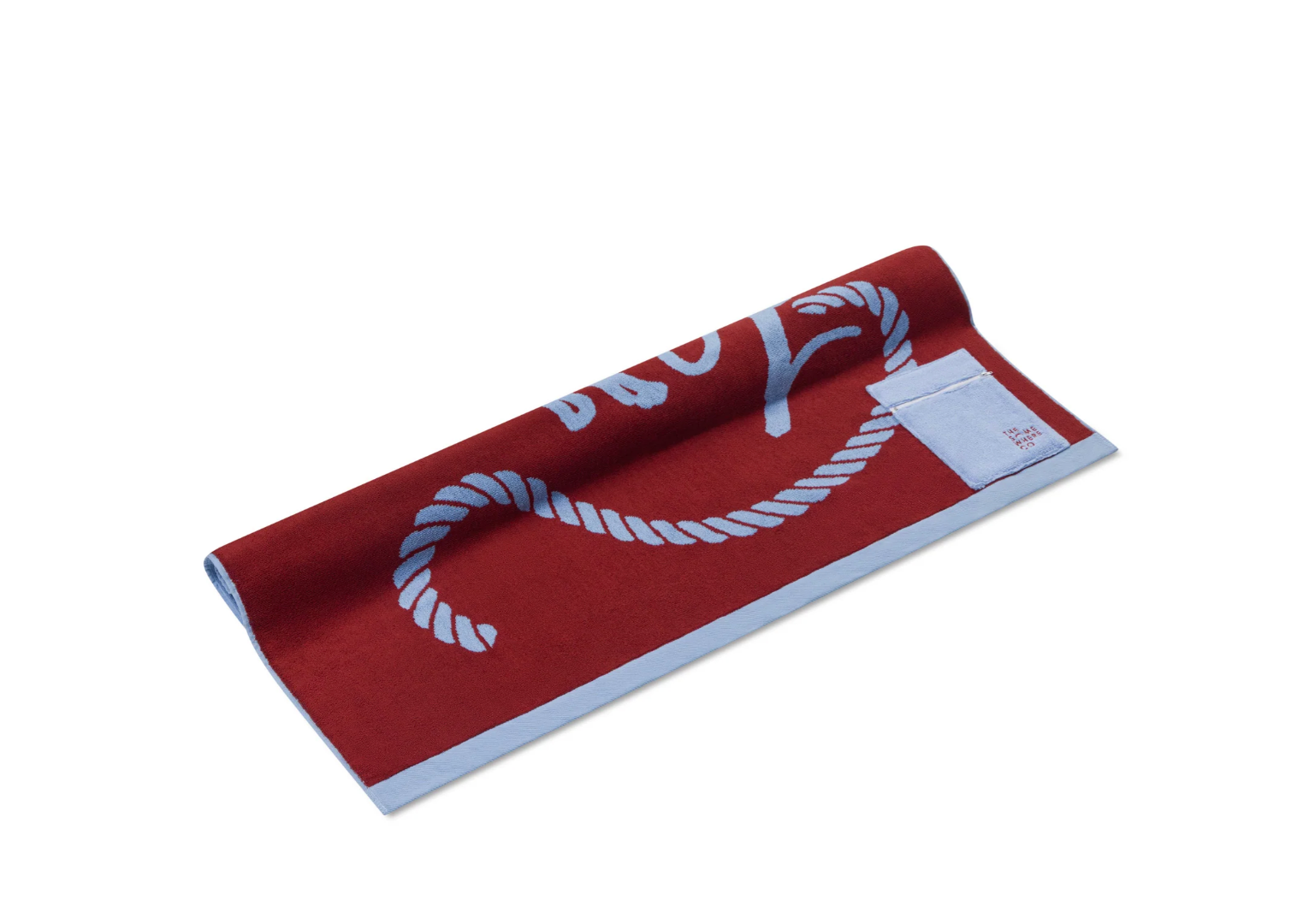 The Somewhere Co. Premium Cotton Beach Towel - Buckle Up
