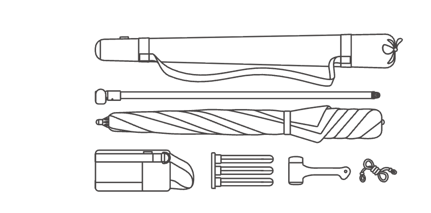 BLUNT Beach Umbrella -Sand