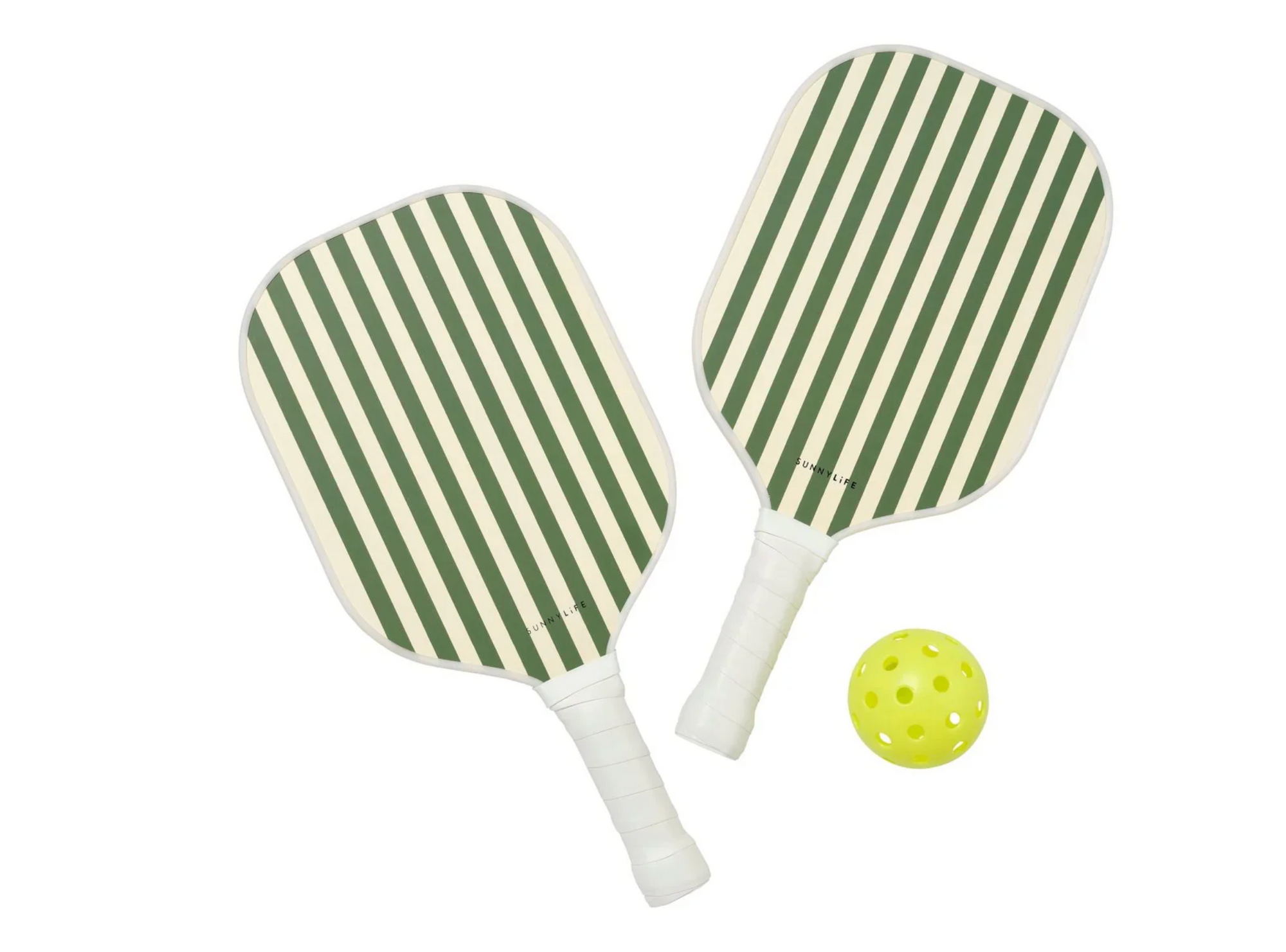 SunnyLife Beach Pickle Ball Set-Vacay Olive