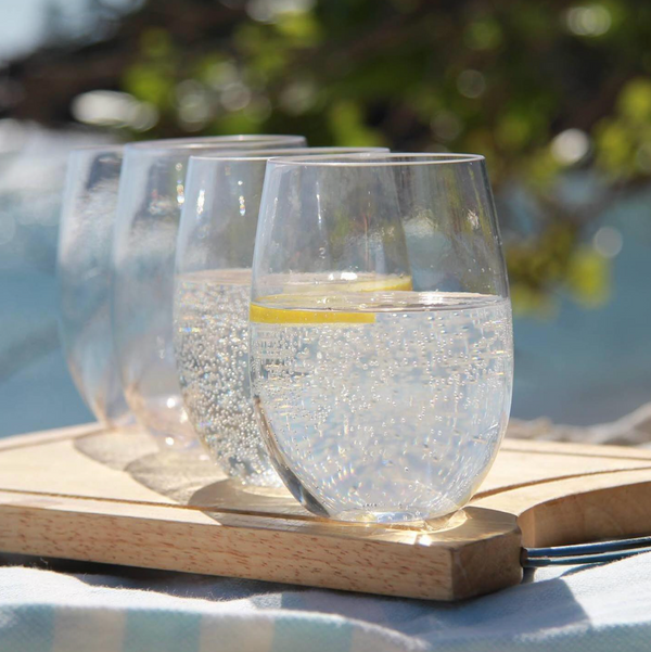 Rowdy Crowd Beach Glasses - Wine 8 Pack