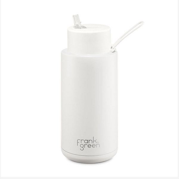 Frank Green Ceramic Reusable Bottle 1 L - Cloud