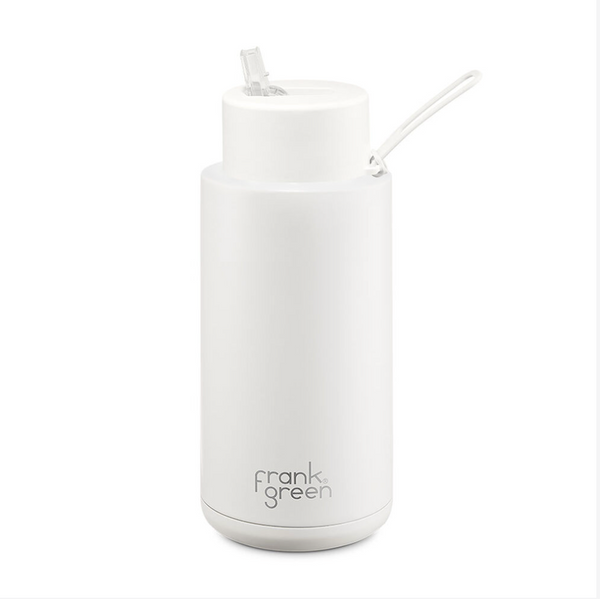 Frank Green Ceramic Reusable Bottle 1 L - Cloud