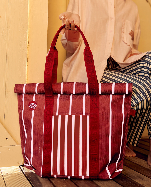 The Somewhere Co. Beach Bag -Keepsakes