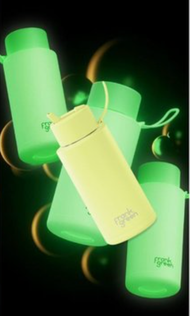Frank Green Glow Ceramic 1L Bottle -Star Glow