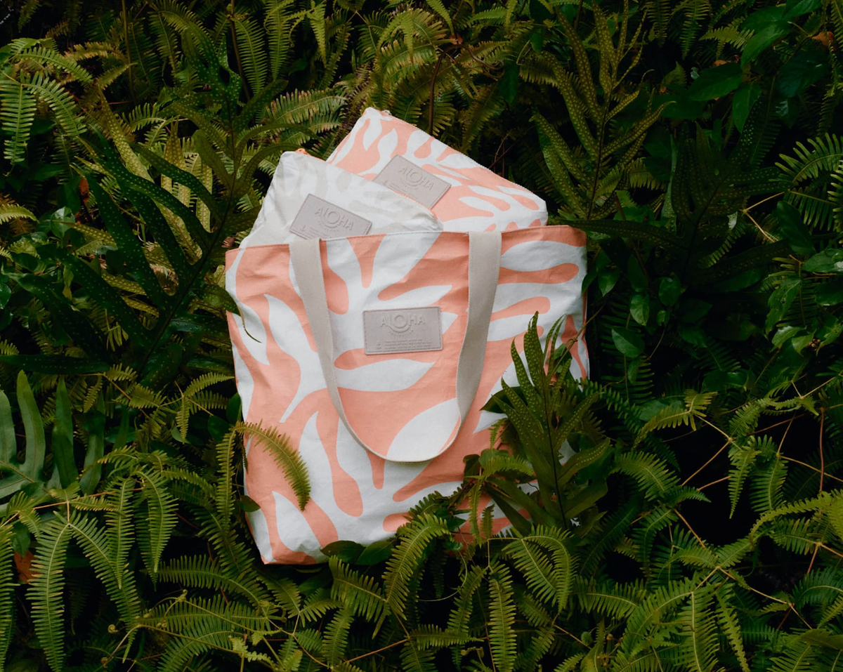 Aloha Collection Ola Day Tripper Tote- Peachy