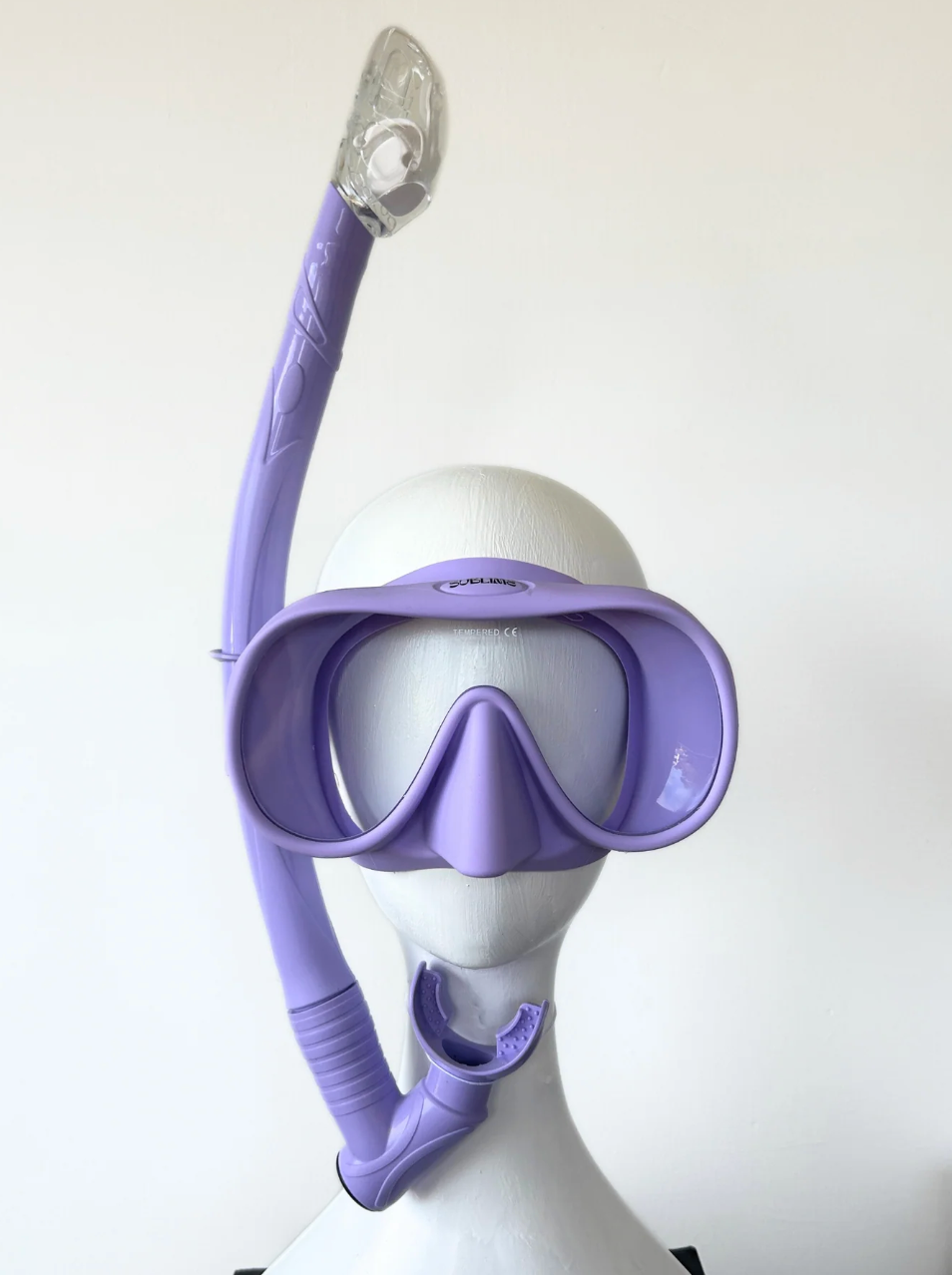 Sublime Supplies Delux Silicone Snorkel Set  - Lavender