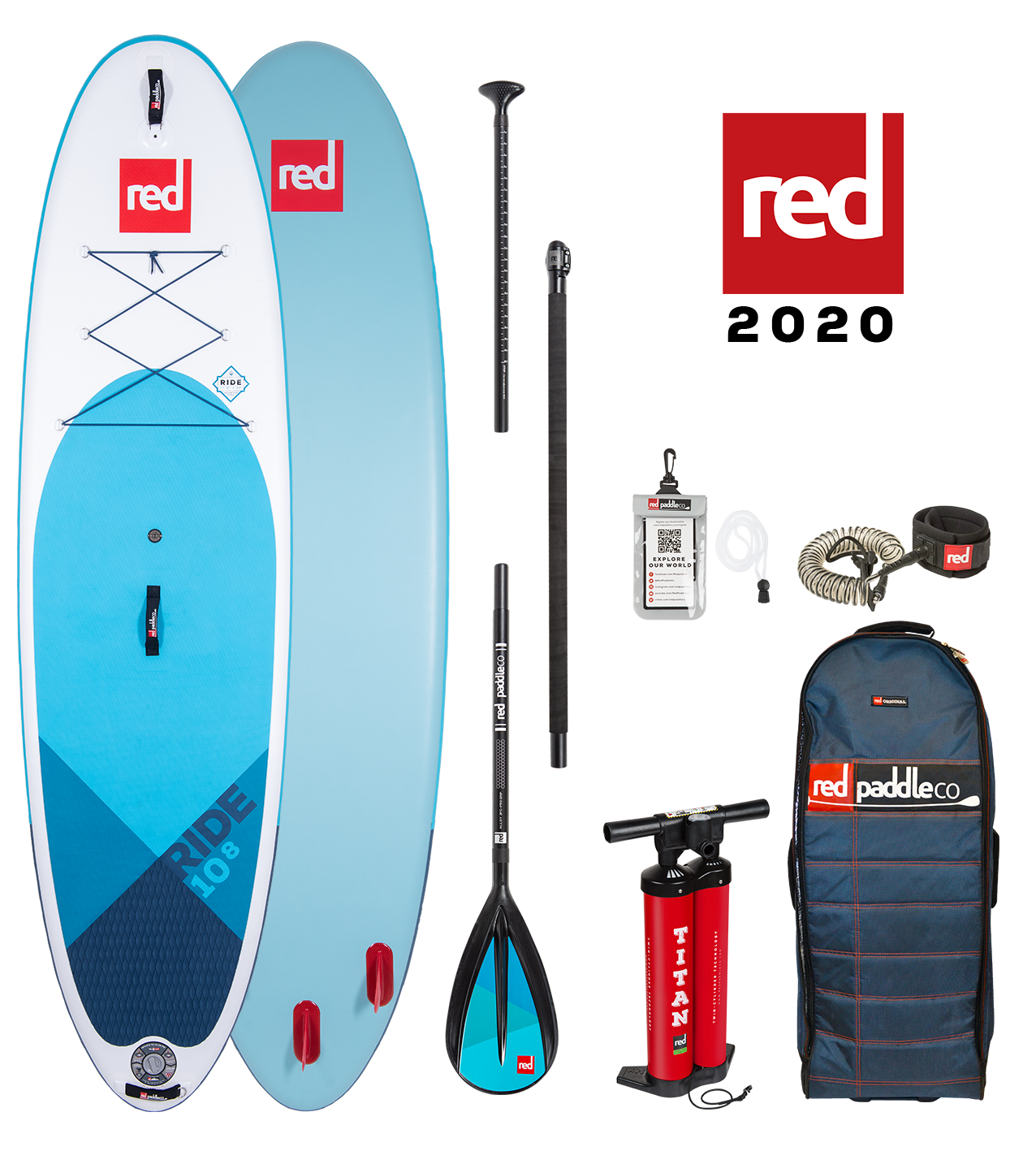 Red Paddle - SUP - Ride 10"8" - All rounder