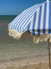 Back Beach Lane Premium Beach Umbrella- Portsea Blue