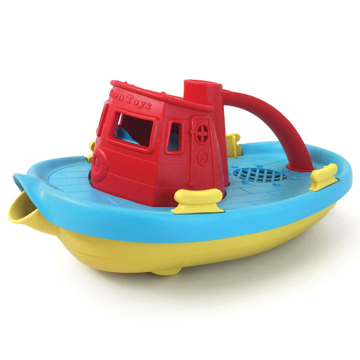 Green Toys - Tug Boat - red - Boatshed 7 The Original Beach Co.