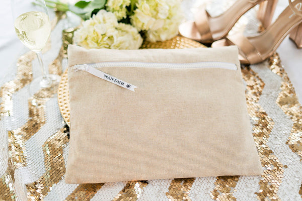 Wander and Perch Wet Bag - Champagne Gold